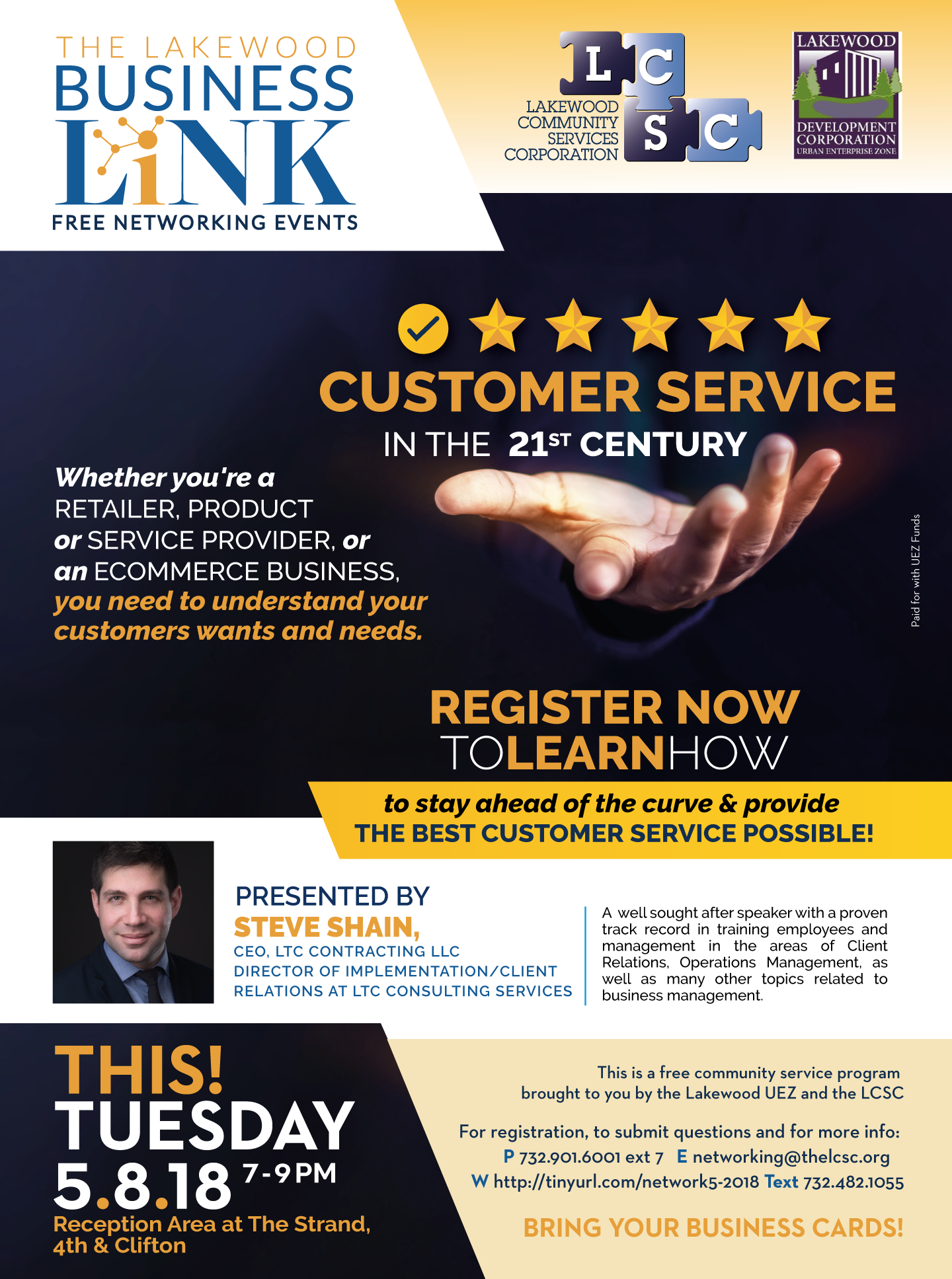The Lakewood Scoop Tonight 'Customer Service in the 21st Century' a