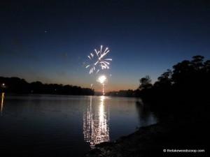 fireworks lake township independence tonight lakewood held concert 2nd july