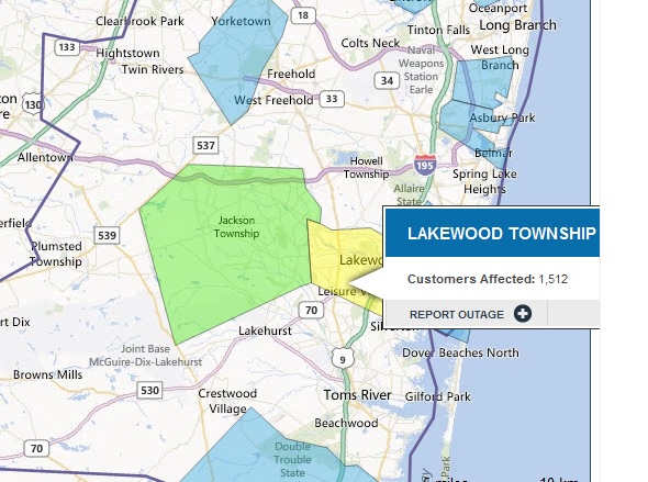 UPDATED Over 1 500 JCP L Customers In Lakewood Without Electricity 