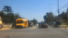 passing school bus
