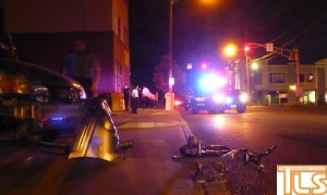 cyclist struck monmouth