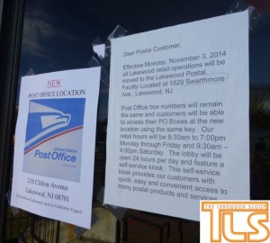 post office closed signs