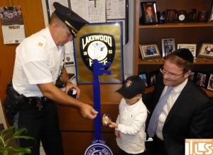 Honorary Mayor and police officer in Lakewood
