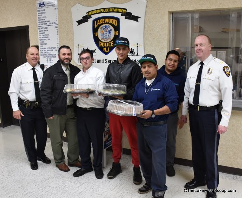 PHOTOS: The Fishing Line Delivers Food Platters to the LPD in