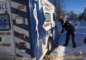 ambulance stuck in lakewood 2016