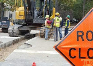 construction detour tls