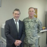 ARMY CHIEF OF CHAPLAINS WITH RABBI TODD AT FORD HOOD