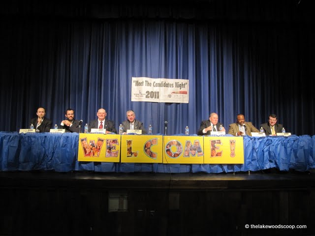 Meet the candidates night at lakewood high school pic