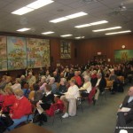 Township meeting packed