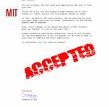 accepted letter
