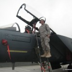 berdugo on fighter jet