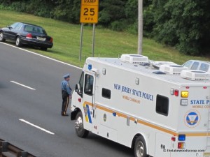 nj state police mobile unit at trooper shot-tls-