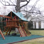 white house playground rubber mulch